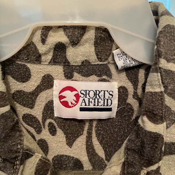 Vintage men’s sports afield long sleeve button top - Picture 11 of 11